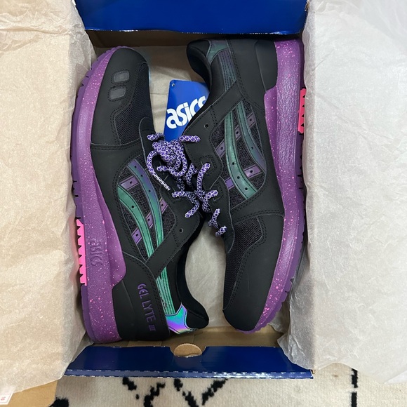 Men's ASICS Tiger Gel-Lyte III Sneakers H6X0L-9090 - Picture 2 of 9